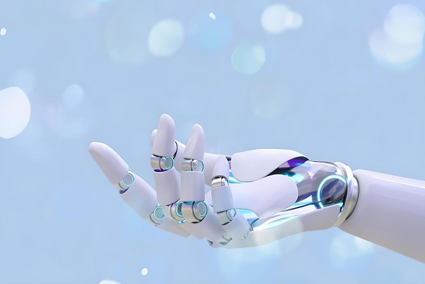 Espace de travail moderne avec outils d'automatisation IA